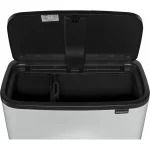 Brabantia Bo Κάδος Απορριμμάτων Πλαστικός Λευκός 34lt 31 35 47 - Image 4