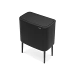 Brabantia Bo Κάδος Απορριμμάτων Matt Black 34lt 31 62 03 - Image 4