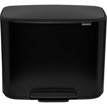 Brabantia Bo Κάδος Απορριμμάτων Μαύρος 34lt 121227