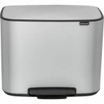 Brabantia Κάδος Απορριμμάτων Πλαστικός με Πεντάλ Λευκός 11lt 121005 - Image 2