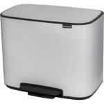 Brabantia Κάδος Απορριμμάτων Πλαστικός με Πεντάλ Λευκός 11lt 121005 - Image 3