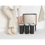 Brabantia Bo Κάδος Απορριμμάτων Champagne 33lt 304644 - Image 9