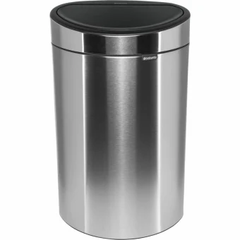Brabantia Touch Bin New Κάδος Ανακύκλωσης Μεταλλικός Steel Matt 33lt 100680