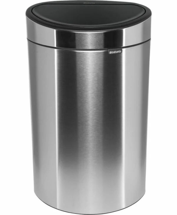 Brabantia Touch Bin New Κάδος Ανακύκλωσης Μεταλλικός Steel Matt 33lt 100680