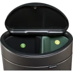 Brabantia Κάδος Απορριμμάτων Μεταλλικός Γκρι 33lt 117907 - Image 3