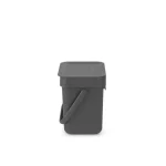 Brabantia Sort&Go Κάδος Απορριμμάτων Πλαστικός Γκρι 3lt 209888 - Image 5