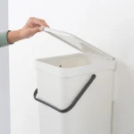Brabantia Sort & Go Κάδος Απορριμμάτων Πλαστικός Dark Grey 16lt 109966 - Image 11