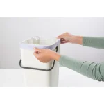 Brabantia Sort & Go Κάδος Απορριμμάτων Πλαστικός Dark Grey 16lt 109966 - Image 12