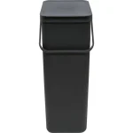 Brabantia Sort & Go Κάδος Απορριμμάτων Πλαστικός Dark Grey 40lt 251047 - Image 2