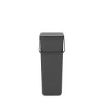 Brabantia Sort & Go Κάδος Απορριμμάτων Πλαστικός Dark Grey 40lt 251047 - Image 4