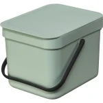 Brabantia Sort Κάδος Απορριμμάτων Πλαστικός Πράσινος 3lt 211683
