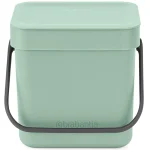 Brabantia Sort Κάδος Απορριμμάτων Πλαστικός Πράσινος 3lt 211683 - Image 2