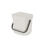 Brabantia Κάδος Απορριμμάτων Πλαστικός Γκρι 3lt 213229 - Image 4