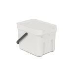 Brabantia Sort & Go Κάδος Απορριμμάτων Πλαστικός Light Grey 6lt 213267 - Image 2