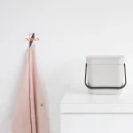 Brabantia Sort & Go Κάδος Απορριμμάτων Πλαστικός Light Grey 6lt 213267 - Image 6