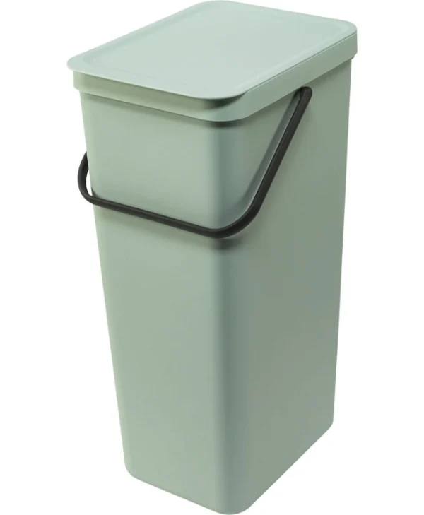 Brabantia Sort & Go Κάδος Απορριμμάτων Πλαστικός Jade Green 40lt 212826