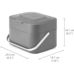 Joseph Joseph Δοχείο Φαγητού Inox Γκρι 4lt 30016 - Image 3