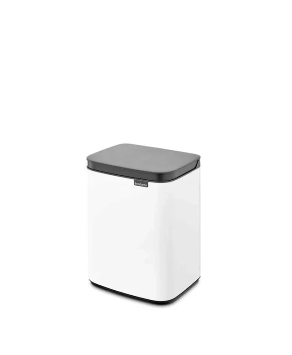 Brabantia Κάδος Απορριμμάτων Πλαστικός Λευκός 4lt 22 23 44