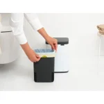 Brabantia Κάδος Απορριμμάτων Πλαστικός Λευκός 4lt 22 23 44 - Image 7