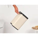 Brabantia Κάδος Απορριμμάτων Πλαστικός Μπεζ 4lt 23 40 88 - Image 3