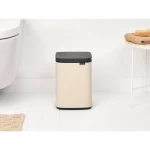 Brabantia Κάδος Απορριμμάτων Πλαστικός Μπεζ 4lt 23 40 88 - Image 5
