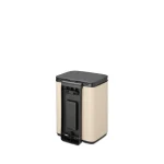 Brabantia Κάδος Απορριμμάτων Πλαστικός Μπεζ 4lt 23 40 88 - Image 6