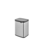 Brabantia Κάδος Απορριμμάτων Πλαστικός Ασημί 4lt 22 28 49