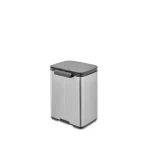 Brabantia Κάδος Απορριμμάτων Πλαστικός Ασημί 4lt 22 28 49 - Image 4