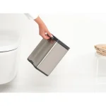 Brabantia Κάδος Απορριμμάτων Πλαστικός Ασημί 4lt 22 28 49 - Image 9