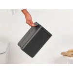 Brabantia Κάδος Απορριμμάτων Πλαστικός Γκρι 4lt 23 37 08 - Image 3