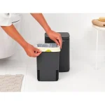Brabantia Κάδος Απορριμμάτων Πλαστικός Γκρι 4lt 23 37 08 - Image 6