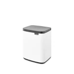 Brabantia Bo Κάδος Απορριμμάτων Πλαστικός Λευκός 7lt 22 23 68