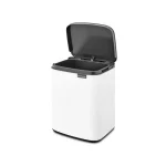 Brabantia Bo Κάδος Απορριμμάτων Πλαστικός Λευκός 7lt 22 23 68 - Image 3