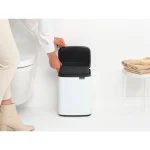 Brabantia Bo Κάδος Απορριμμάτων Πλαστικός Λευκός 7lt 22 23 68 - Image 7