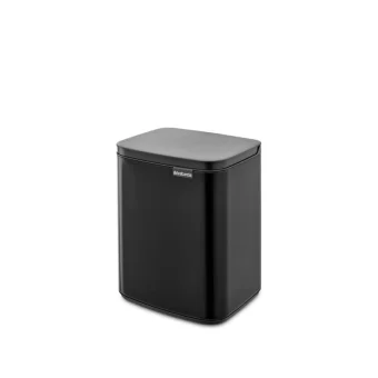 Brabantia Bo Κάδος Απορριμμάτων Πλαστικός Μαύρος 7lt 22 29 00
