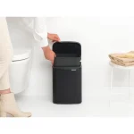 Brabantia Bo Κάδος Απορριμμάτων Πλαστικός Μαύρος 7lt 22 29 00 - Image 6