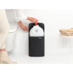 Brabantia Bo Κάδος Απορριμμάτων Πλαστικός Μαύρος 7lt 22 29 00 - Image 8