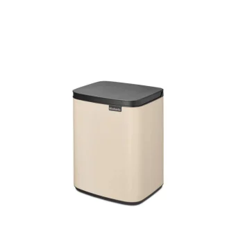 Brabantia Κάδος Απορριμμάτων Πλαστικός Μπεζ 7lt 23 41 01