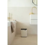 Brabantia Κάδος Απορριμμάτων Πλαστικός Μπεζ 7lt 23 41 01 - Image 2