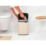 Brabantia Κάδος Απορριμμάτων Πλαστικός Μπεζ 7lt 23 41 01 - Image 5