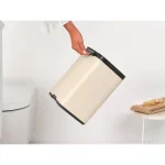 Brabantia Κάδος Απορριμμάτων Πλαστικός Μπεζ 7lt 23 41 01 - Image 8