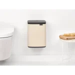 Brabantia Κάδος Απορριμμάτων Πλαστικός Μπεζ 7lt 23 41 01 - Image 11