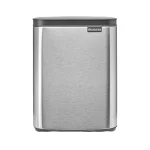 Brabantia Κάδος Απορριμμάτων από Ανοξείδωτο Ατσάλι Γκρι 7lt 22 29 62 - Image 3