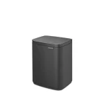 Brabantia Κάδος Απορριμμάτων Πλαστικός Γκρι 7lt 23 37 22