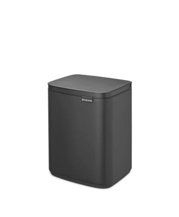 Brabantia Κάδος Απορριμμάτων Πλαστικός Γκρι 7lt 23 37 22