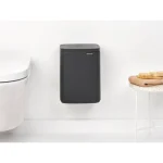 Brabantia Κάδος Απορριμμάτων Πλαστικός Γκρι 7lt 23 37 22 - Image 5