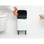 Brabantia Κάδος Απορριμμάτων Πλαστικός Λευκός 4lt 22 70 42 - Image 4