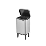 Brabantia Bo Small Hi Κάδος Απορριμμάτων Πλαστικός Ασημί 4lt 22 71 03 - Image 2