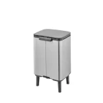 Brabantia Bo Small Hi Κάδος Απορριμμάτων Πλαστικός Ασημί 7lt 22 71 89 - Image 4