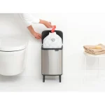 Brabantia Bo Small Hi Κάδος Απορριμμάτων Πλαστικός Ασημί 7lt 22 71 89 - Image 6